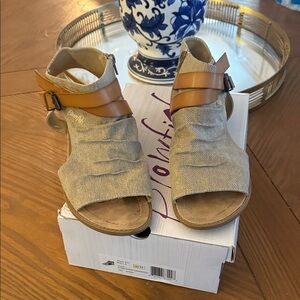 Blowfish Women's Tan and Brown Sandals